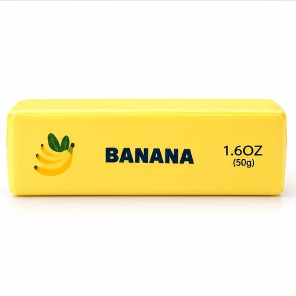 Butter Stick Squishy – Cute Fruit Butter Bar Fidget for Stress Relief, Soft Slow-Rising Squeeze Toy for Adults & Kids, 5 Flavors