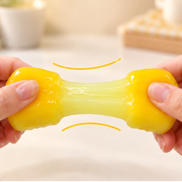 Stretchy Mochi Squishy – Pull & Rice Cake Fidget Toy for Stress Relief, Soft Squeeze Sensory Toy for Adults & Kids