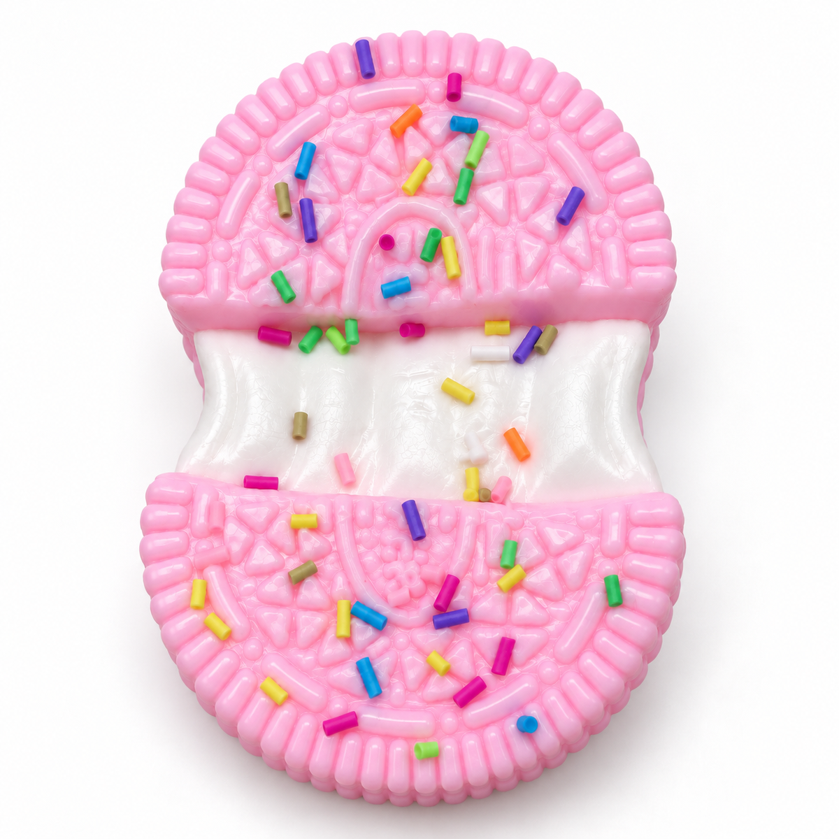 Cookie Squishy Toy – Sandwich Cream Fidget for Stress Relief, Soft Squeeze Food Toy for Adults & Kids, 2 Styles