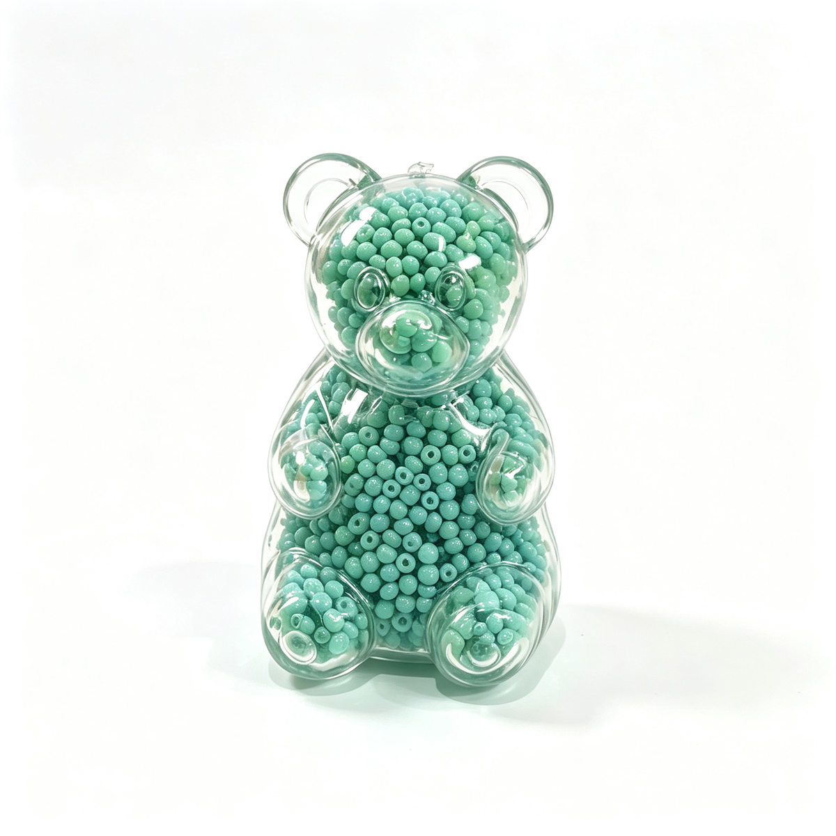 Gummy Bear Squishy – Bead Filled Teddy Bear Fidget for Stress Relief, Sensory Squeeze Toy for Adults & Kids, 5 Colors
