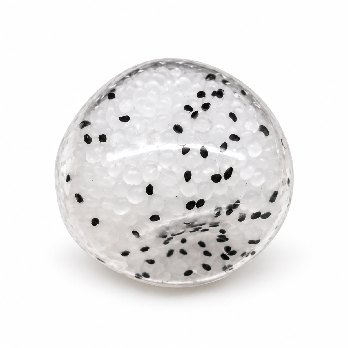 Squishy Stress Ball – Bead Filled Squeeze Ball for Stress Relief, Sensory Fidget Toy for Adults & Kids, 3 Styles