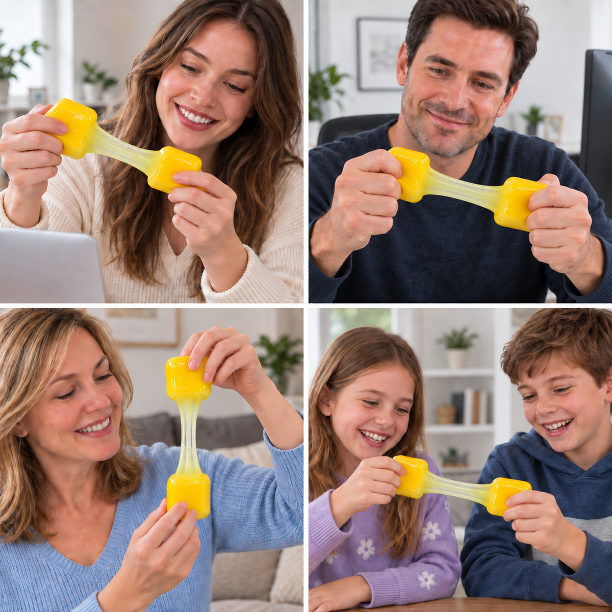 Stretchy Mochi Squishy – Pull & Rice Cake Fidget Toy for Stress Relief, Soft Squeeze Sensory Toy for Adults & Kids
