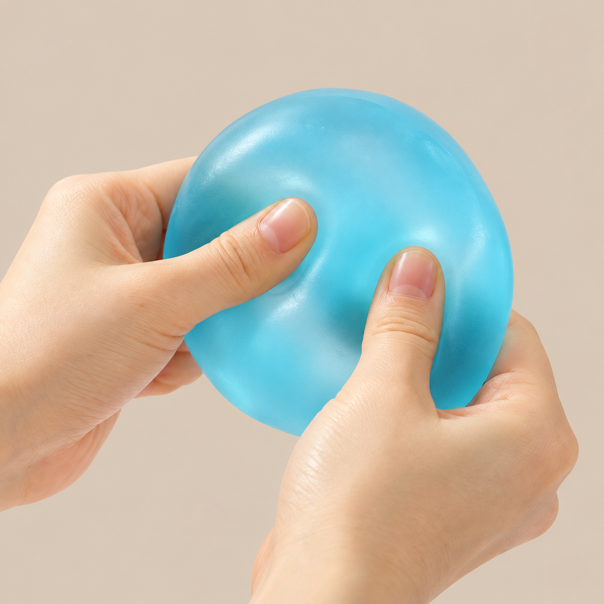 Maltose Stress Ball – Thick Syrup Squeeze Fidget for Stress Relief, Slow-Rising Squishy for Adults & Kids, 5 Colors