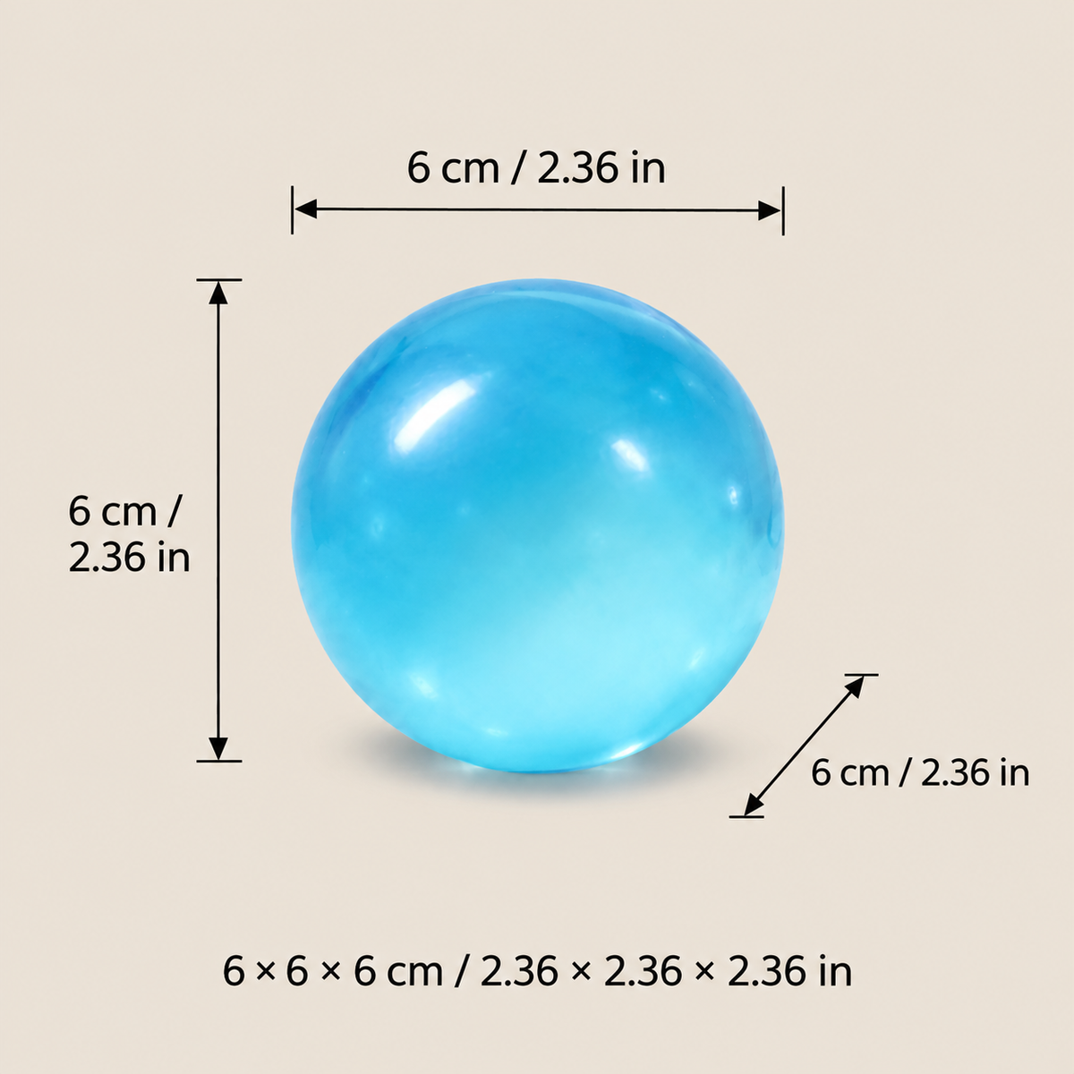 Maltose Stress Ball – Thick Syrup Squeeze Fidget for Stress Relief, Slow-Rising Squishy for Adults & Kids, 5 Colors
