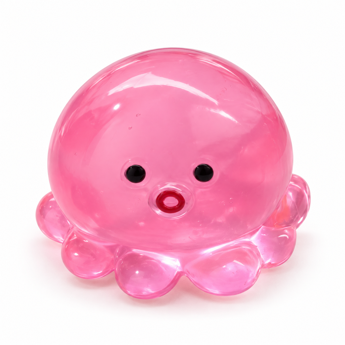 Octopus Squishy Toy – Clear Fidget Stress Ball for Kids & Adults