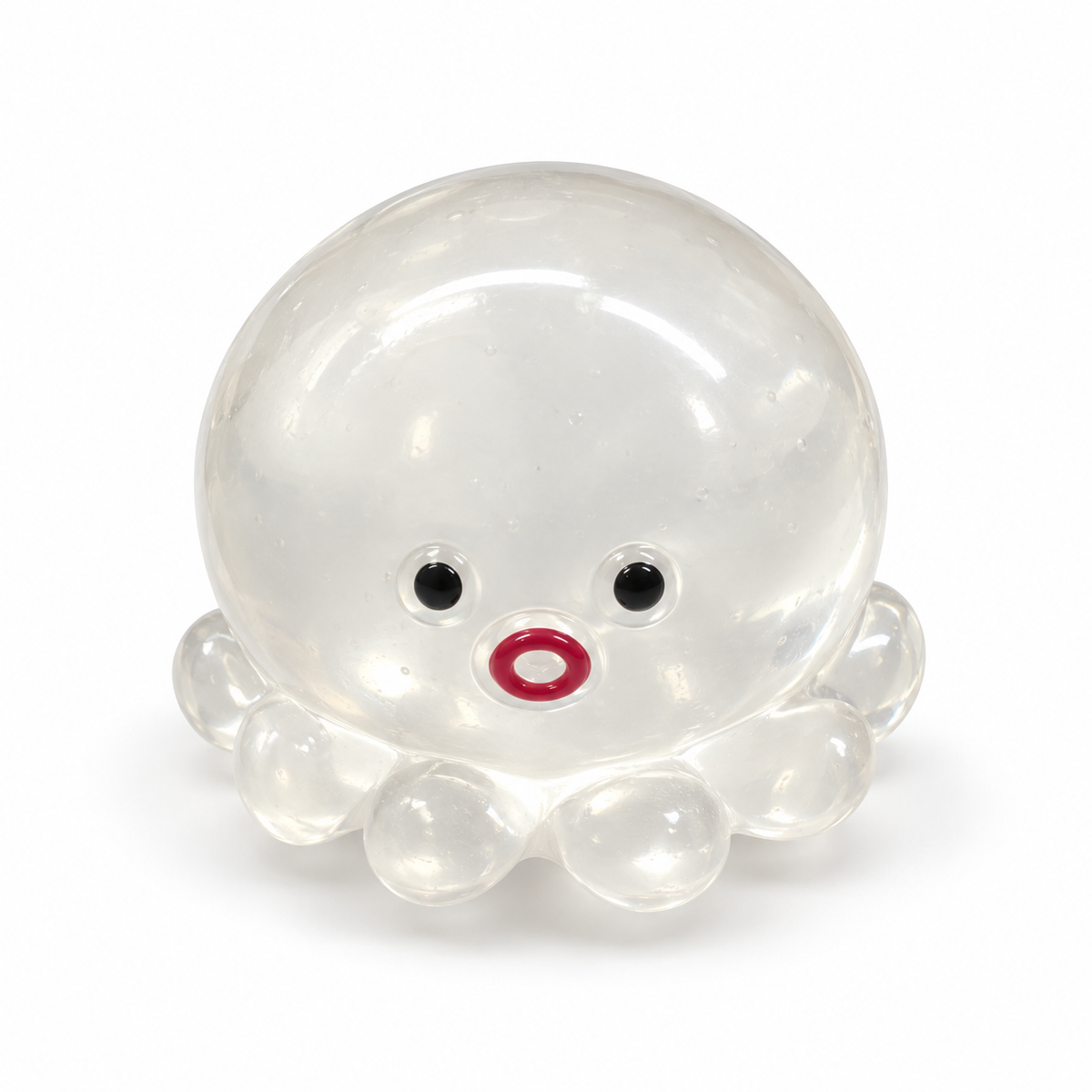 Octopus Squishy Toy – Clear Fidget Stress Ball for Kids & Adults