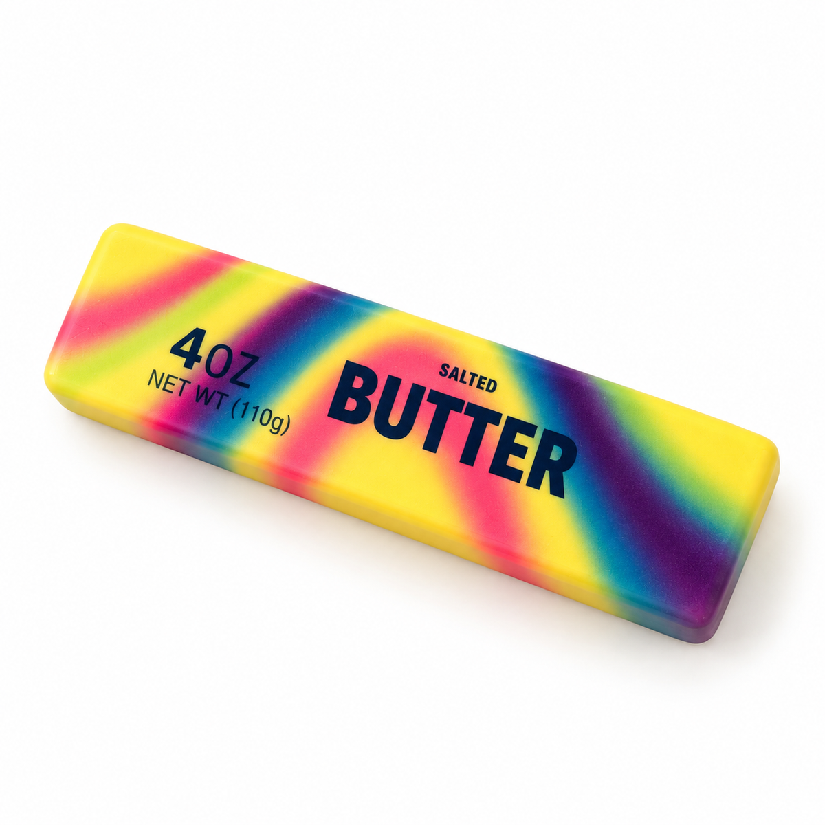 Butter Stick Squishy – Cute Fruit Butter Bar Fidget for Stress Relief, Soft Slow-Rising Squeeze Toy for Adults & Kids, 5 Flavors