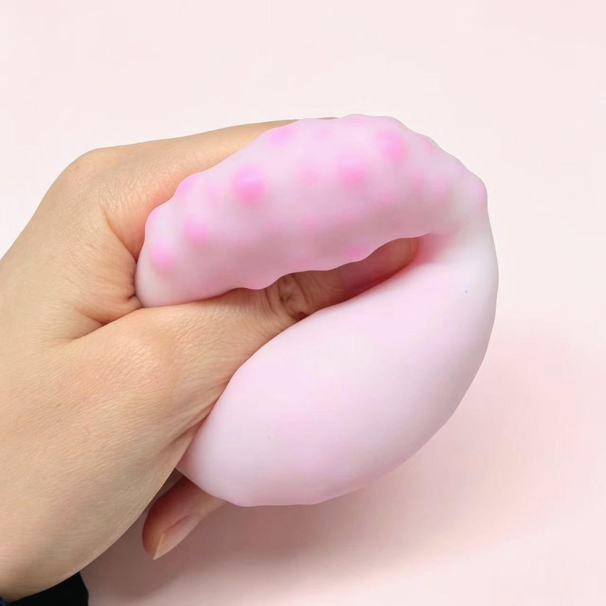 Snow Skin Squishy Ball – Bead Filled Stress Ball for Stress Relief, Soft Squeeze Toy for Adults & Kids, 4 Colors