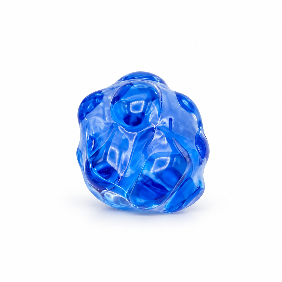 Bubble Ball Squishy – Translucent Crystal Gem Stress Ball Fidget for Stress Relief, Squeeze Sensory Toy for Adults & Kids, 3 Colors